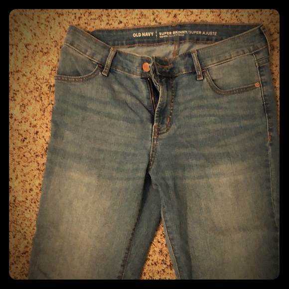 Old Navy Denim - Old Navy jeans size 6 super skinny mid-rise